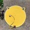 Cat Ear Round Cotton Rope Cat Scratcher Mat Pet Sleeping Rug Anti Scratch Sofa Protector Kitten Claw Grinding Accessory