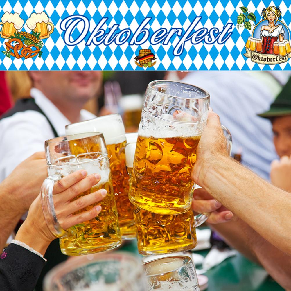 Oktoberfest Ballon Dekoration Set Oktoberfest Party Bayern Dekoration Banner Ballons Hängende Dekorationen für