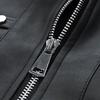 Jeanswest Men's Casual Faux Leather Jacket