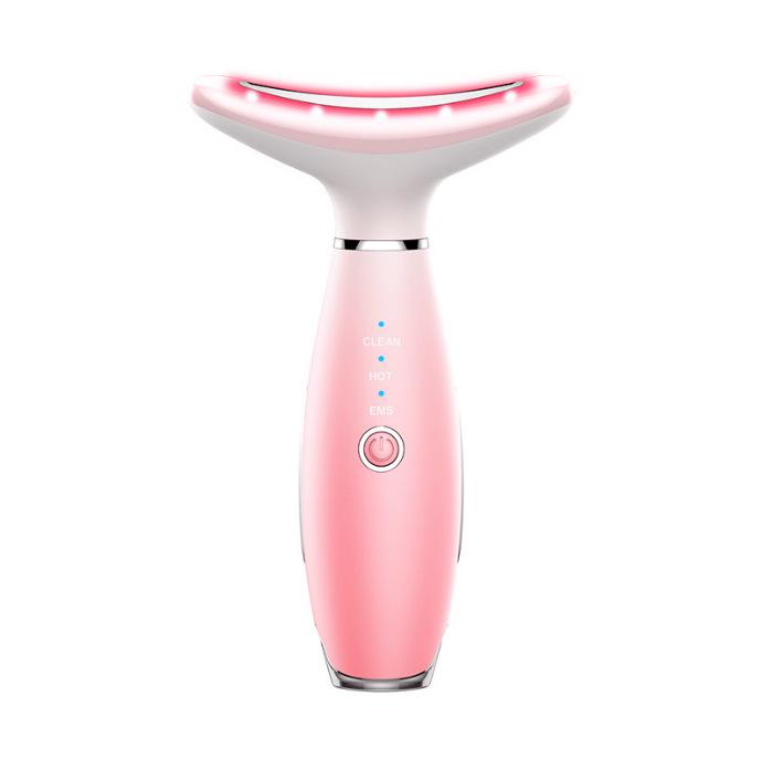 Cross-Border 7-Color Neck Wrinkle Massager & Vibration Beauty Device