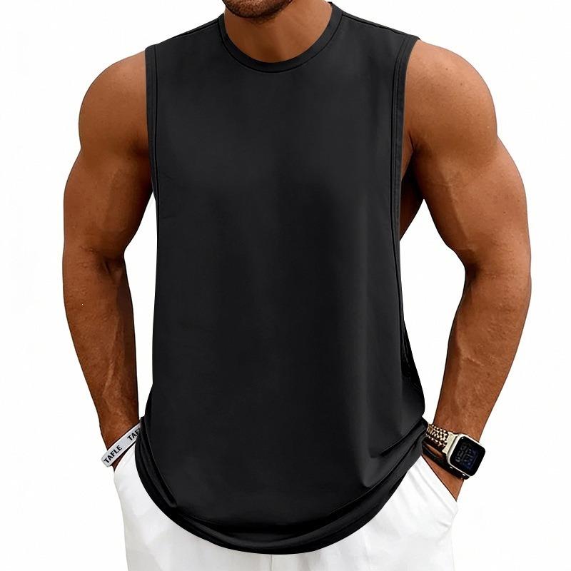 Men Loose Summer Sports Tank Top Gym Fitness Basketball Training Vest
