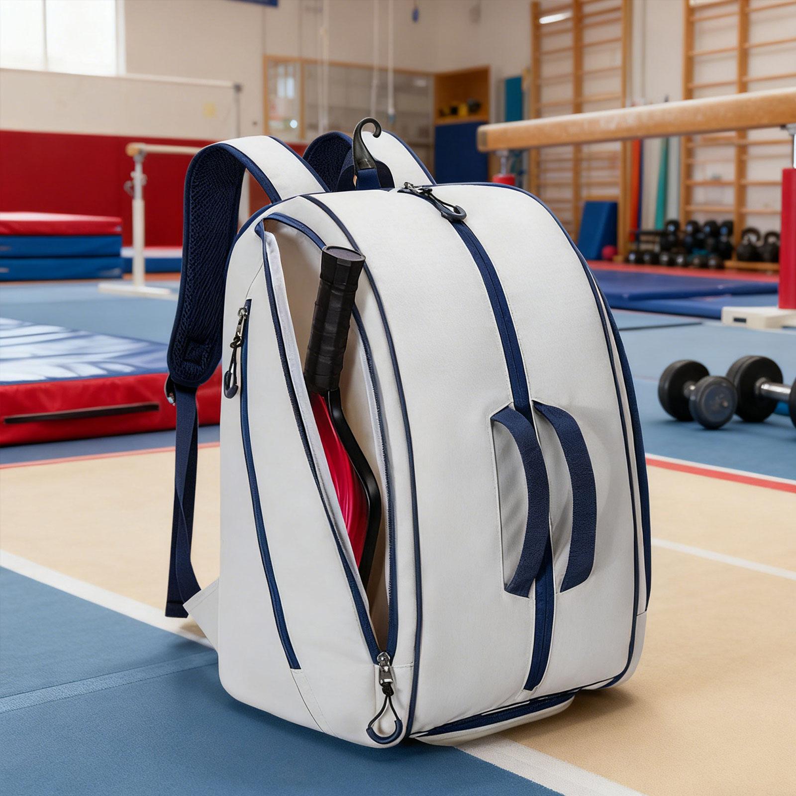 

Pickleball Bag Racket Backpack Organizer Paddle Carry Bag for Women/Men сірий колір