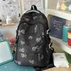 Schoolbag New Large Capacity Bear Backpack Middle School Student School Bag Ins High Value Fashion Casual Backpack Lightweight Girls