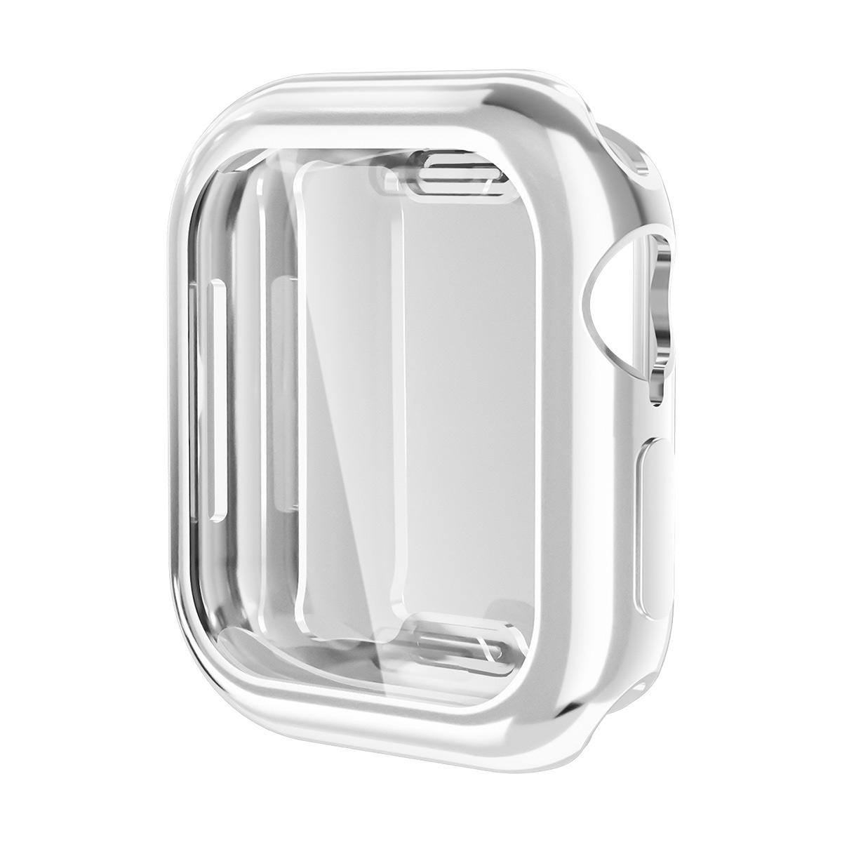 

For Apple Watch Series 11/10 46mm TPU Watch Case ENKAY HAT PRINCE Electroplating Watch Cover with Screen Protector G