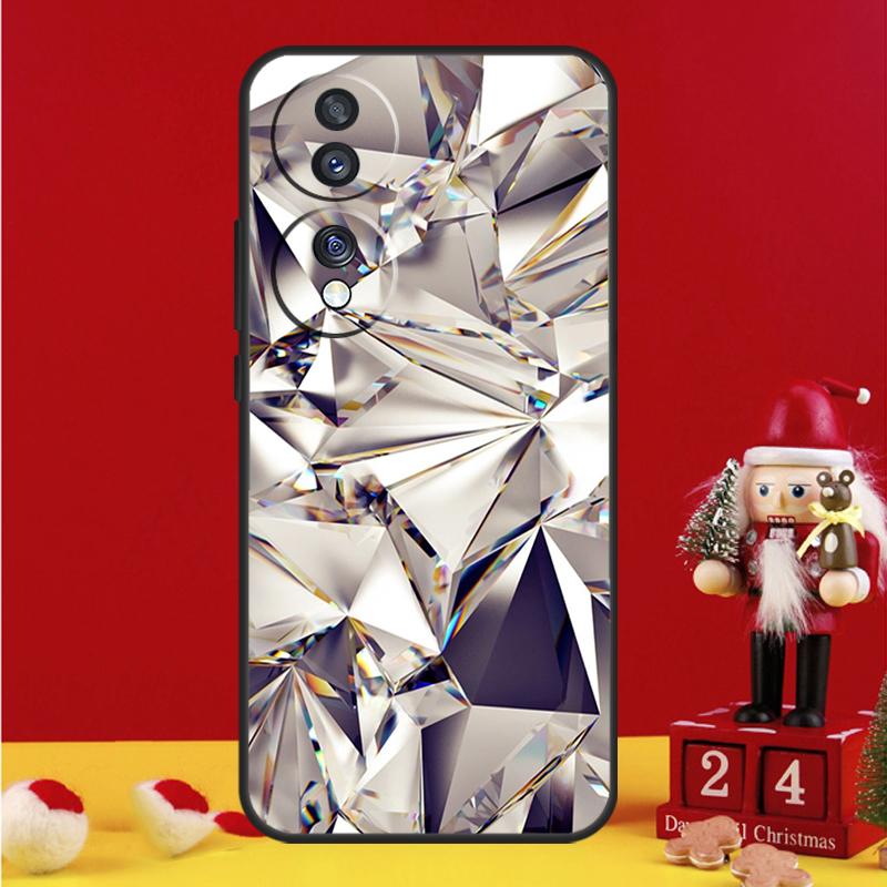 Crystal Diamond Pattern Case For Honor 90 70 50 Magic 6 Lite Magic 5 Pro Honor X6a X7a X8a X9a X8 X9 X8b X9b Case