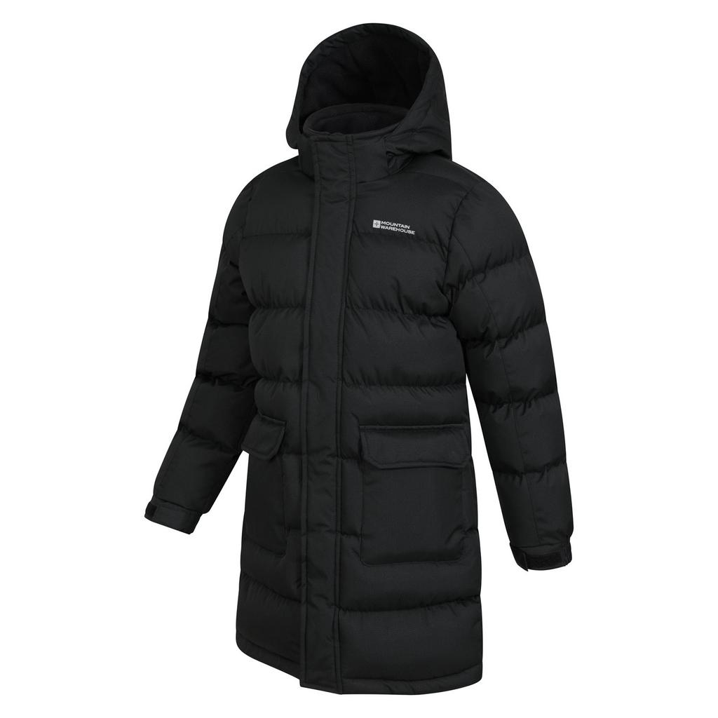 Mountain Warehouse Childrens/Kids Water Resistant Longline Padded Jacket