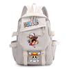One Piece King Printed Backpack Elementary School Students Junior High School Students High School Students Large Capacity School Bag