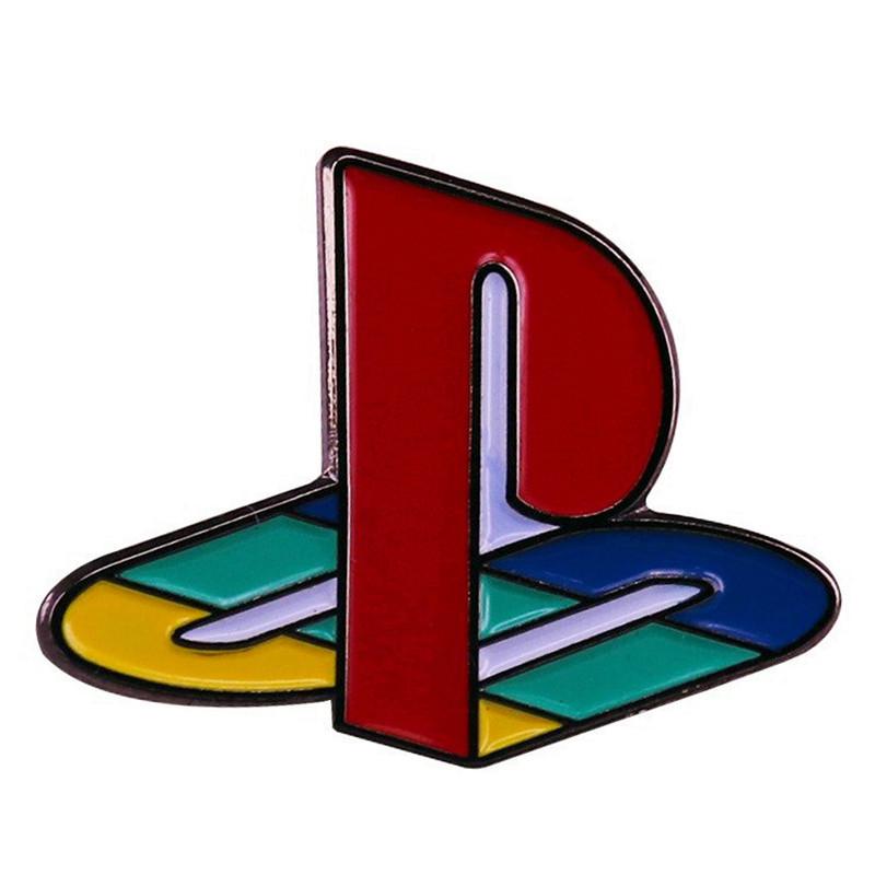 

Ретро значок-брошь из металлического сплава с запеченной эмалью, аксессуары для одежды One Size красный