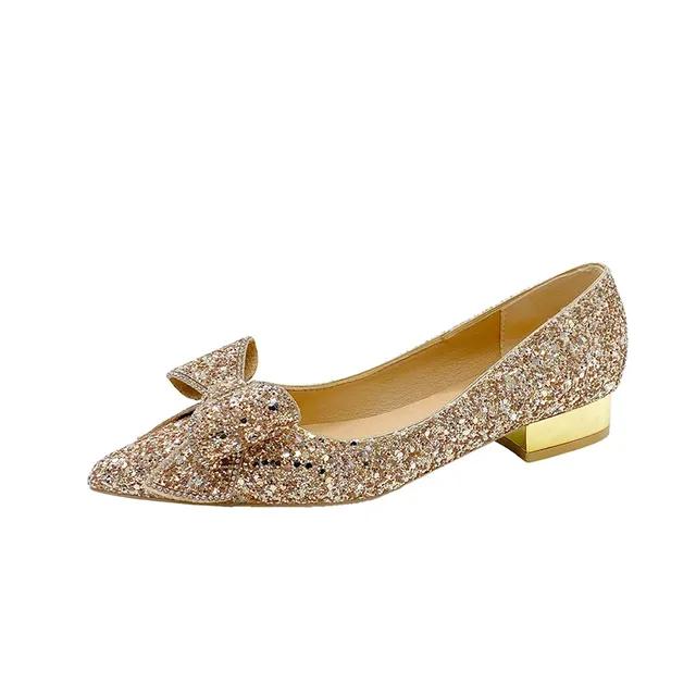 High Heel Wedding Shoes Rhinestone Fashion Blingbling Large Size Women's Shoes Banquet High Heels Luxury Women's Shoes Talon