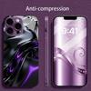 Schwarz Lila Flüssiger Wirbel für iPhone 17 Hülle Mode für coque iphone Hülle fundas Glas für iPhone 17 16 15 14 13 12 pm Pro Plus