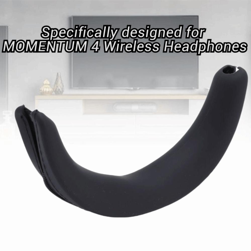 Soft Silicone Headband Cover Sweatproof Scratch Resistant Headphone Protection Easy Clean for MOMENTUM 4 Wireless Headphones