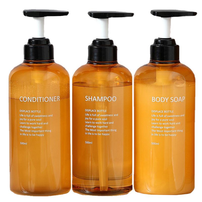 500ml/300ml Press Bottle for Lotion, Shampoo, Shower Gel, and Hand Soap