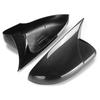 Para VW Volkswagen Golf 6 MK6 GTI GTD 2009-2013 Capa de espelho retrovisor lateral de carro Tampa de asa Tampa de porta externa Acabamento em fibra de carbono