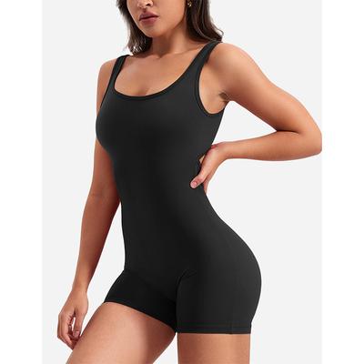 Tuta da yoga estiva a maniche corte Tute da donna Set da yoga Abbigliamento da palestra Tuta da allenamento push-up Tuta da fitness per danza