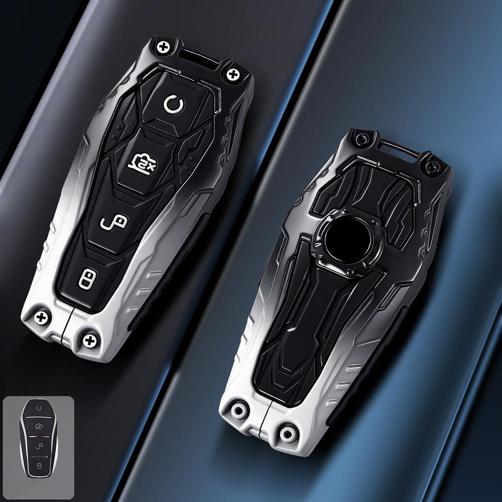 

Zinc Alloy Car Remote Key Case Cover Protect Shell For Byd Song Pro Qin Plusdmi Atto 3 Han Ev Max Tang Dm Dolphin Accessories