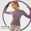 Autumn/Winter Long-Sleeve Yoga Top: Slim, Breathable Modal Cotton Body Shaper for Running and Fitness.
