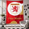 Wandbehang mit individuellem Namen & Text, Middlesbrough FC Dekorationstuch für Schlafzimmer