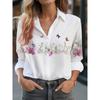 Women'S Floral Print Shirt