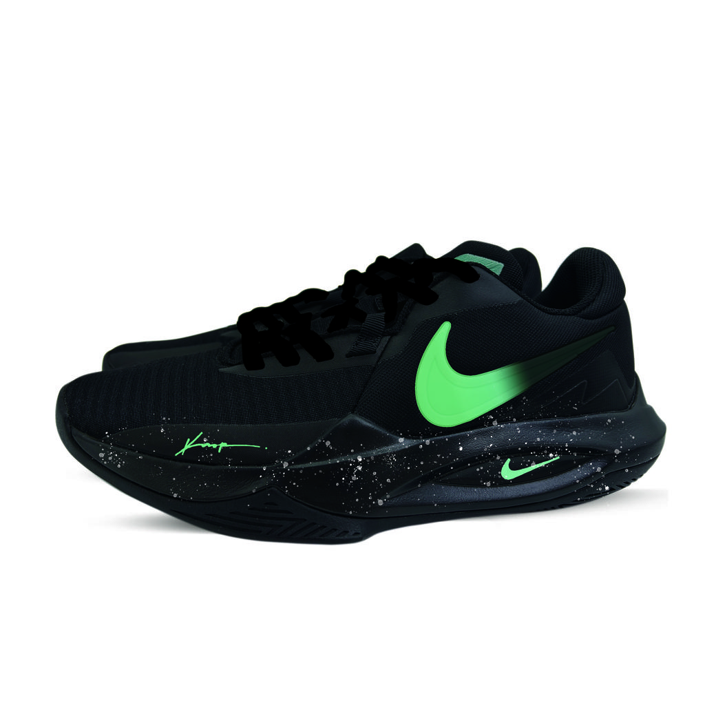 Nike Precision 6 Smoky Ink Fabric Cushioning Height Increasing Low Top Basketball Shoes Men's IO7605-040(Team 697-)-Random Packaging Bags