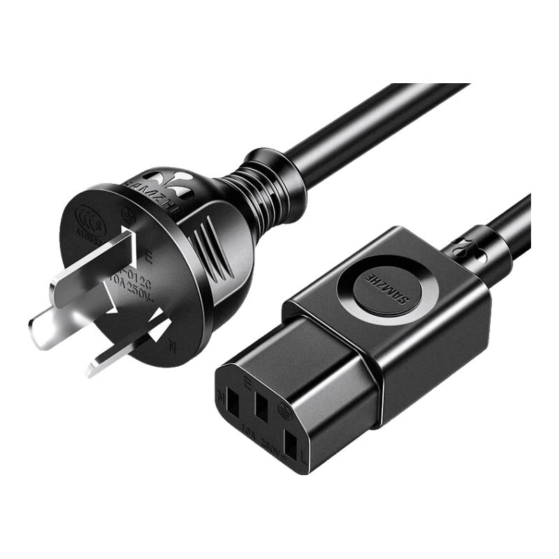 Shanze 1.8m C13 Power Cable for PC Monitor Printer