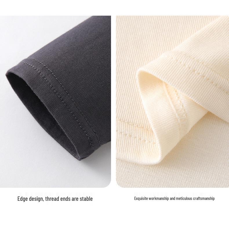 Women's Black and White Patchwork Long Sleeve Retro Slim Fit T-shirt, 2026 Spring/Autumn, Round Neck Base Layer.