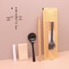 plastic 4-piece set with chopsticks and large spoon