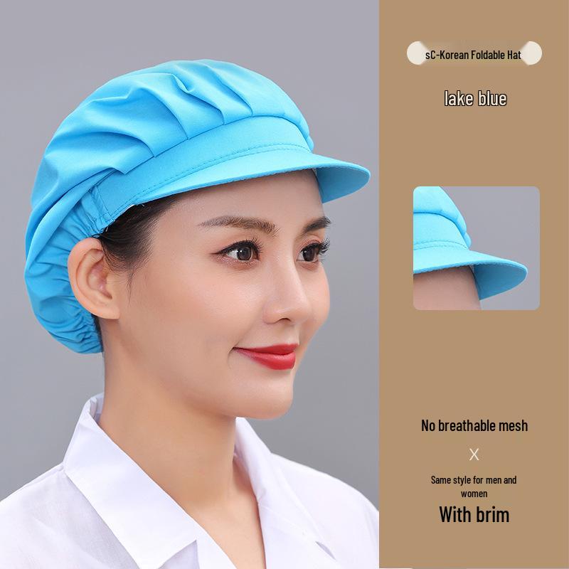 Unisex Atmungsaktive Mesh Kochmütze für Küche und Catering, Anti-Öl, Haarschutz