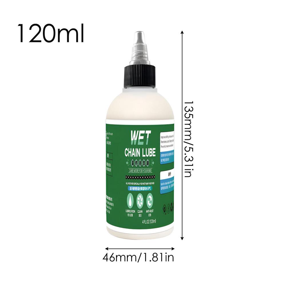 

Масло для цепи велосипеда 120 мл Масло для очистки цепи велосипеда Инструменты и средства для обслуживания велосипеда Воск для цепи для всех типов велосипедов Долговечный