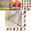 Durable Pvc Transition Strip For Seam Concealment Self Adhesive Design For Modern Home Decor In Bathrooms Living Rooms And Sports Areas