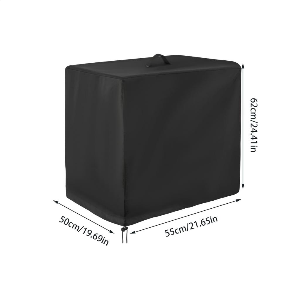 Pool Sand Filter Cover 55×50×62CM Oxford Fabric Swimming Pool Sand Cylinder Cover Anti-Uv Aboves Ground Pool Pump Covers