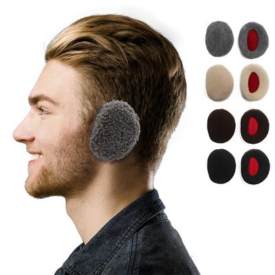 L Winter Polar Fleece Earmuffs Men Women Solid Color Warm Split Type Earmuff Outdoor Cycling Skiing Warmer Earflap Ear Covers