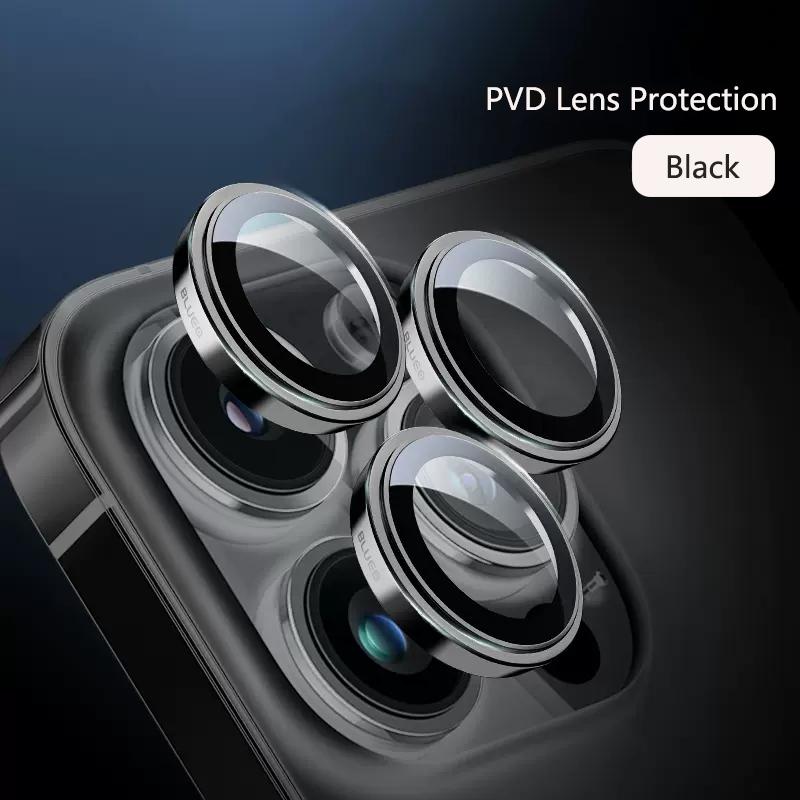 Blueo For iPhone 15 Pro Max Camera Lens Protector, Metal Anti Scratch Corning AR Glass Cover for iPhone 15 Pro Lens Protector 15 PRO