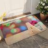 1pc Letter Bathroom Absorbent Mats Anti-Slip Mats Home Decor Supplies Carpets Home Kitchen Floor Mats