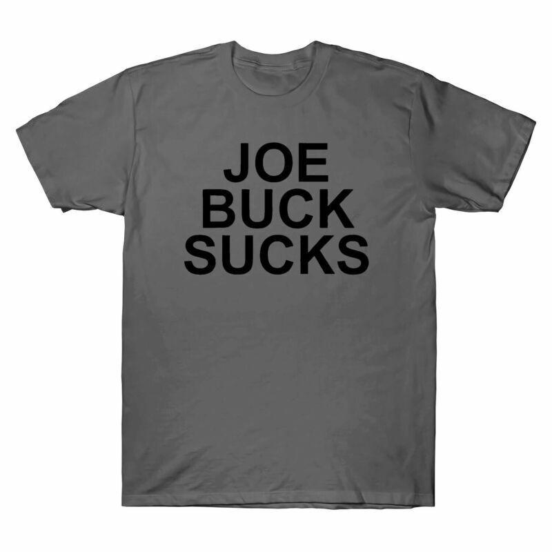 Joe Buck Sucks Funny Gift Graphic Men s Short Sleeve T Shirt Cotton Tee Gift Unisex T-Shirt S
