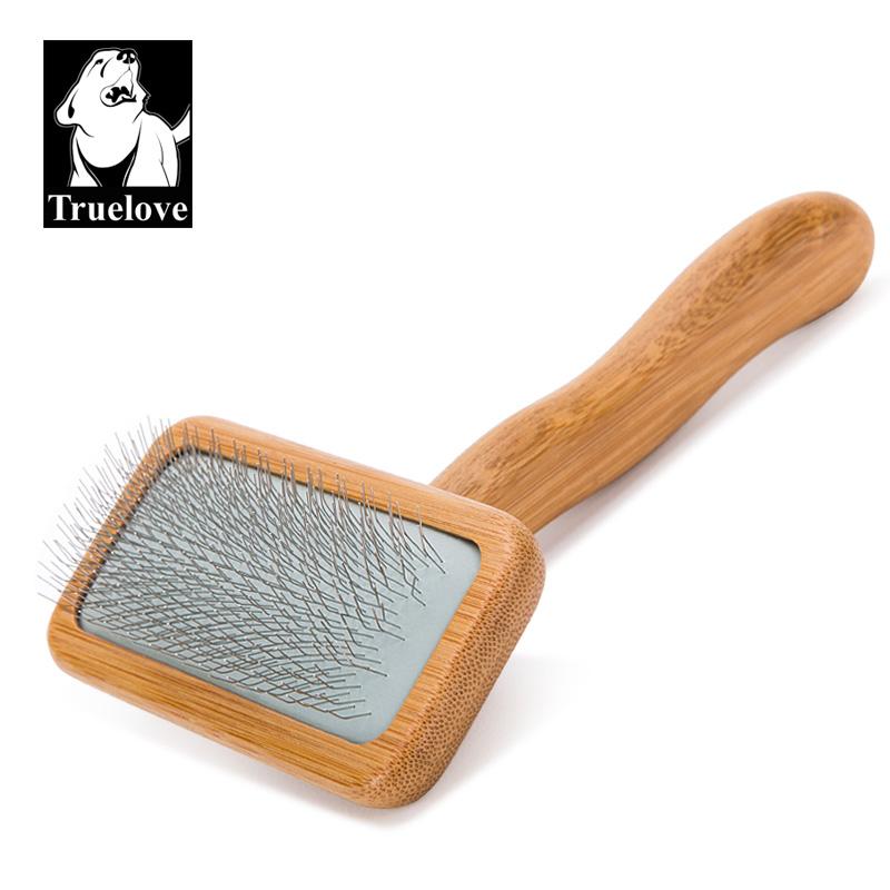 

Truelove Pet Square Head Curved Comb Stainless Steel Dog and Cat Accessories for Safe Gentle DIY Grooming TLK20131 S