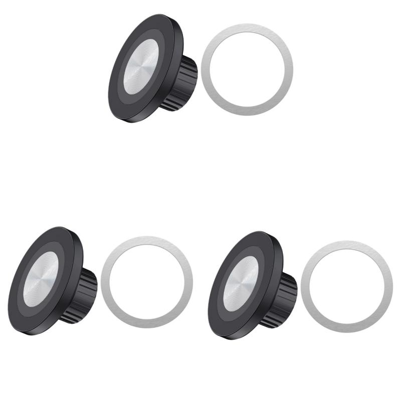 Magnetic Base Compatible with MagSafe for 17mm Ball Head Car Cellphone Stand Mount Magnet Car Phone Holder Accessories