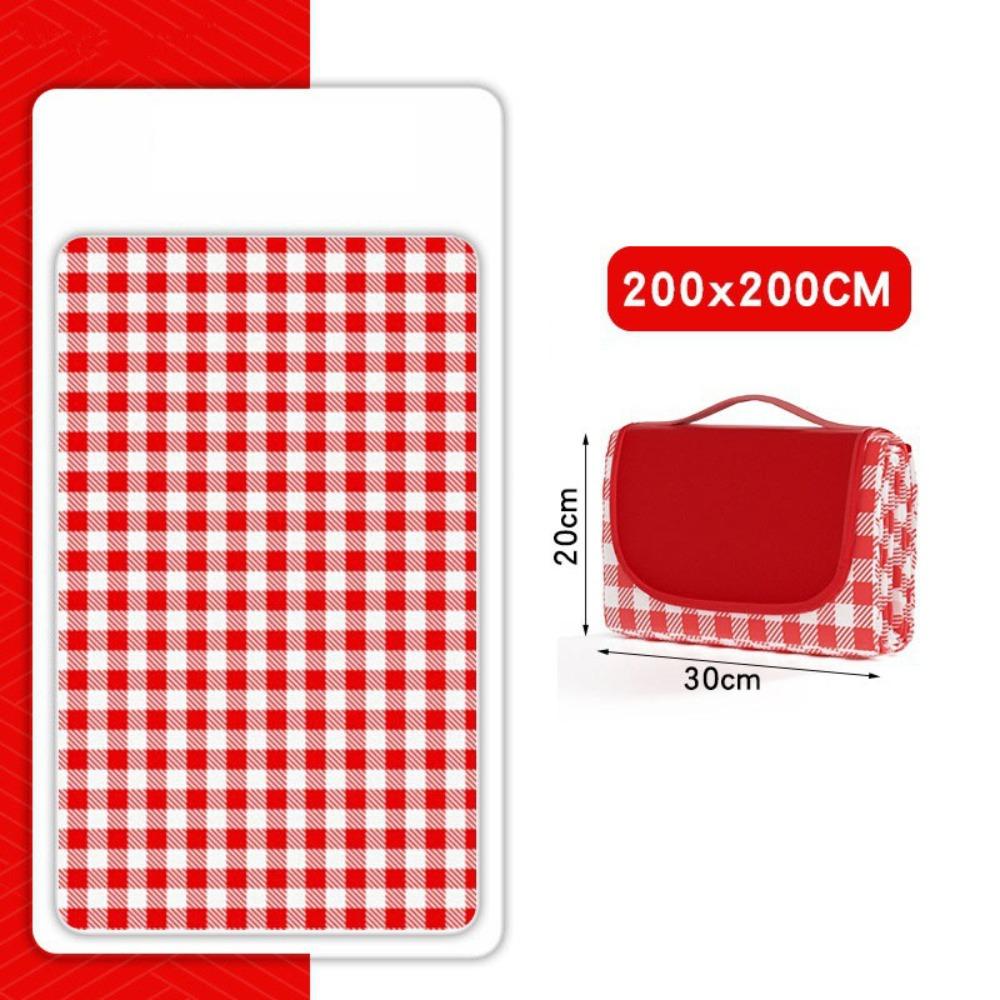 Foldable Design Waterproof Mat Waterproof cloth Portable Mat Durable Picnic Mat  Park