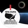2024 Solar Eclipse Decoration Acrylic Path of Totality States Ornament Total Solar Eclipse Round Pendant Astronomy Lovers Keepsake Gift