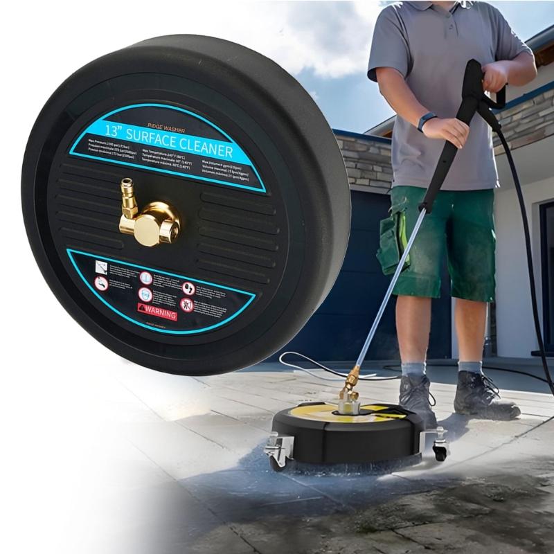 Professional Electric Power Washer 13Inch Pressure Washer Surfaces Cleaner, 2500PSI Power Surfaces Cleaner