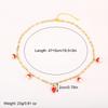 Nidin New Popular Red Strawberry/Mushroom Delicate Pendant Necklace For Women Female Romantic Sweet Simple Style Jewelry Gifts