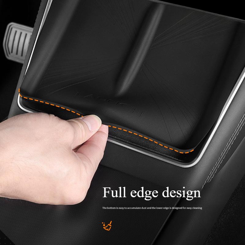 For Tesla Model Y Juniper 2026 Wireless Phone Charging Silicone Pad Center Control Non-slip Mat Newest Modely Car Accessories