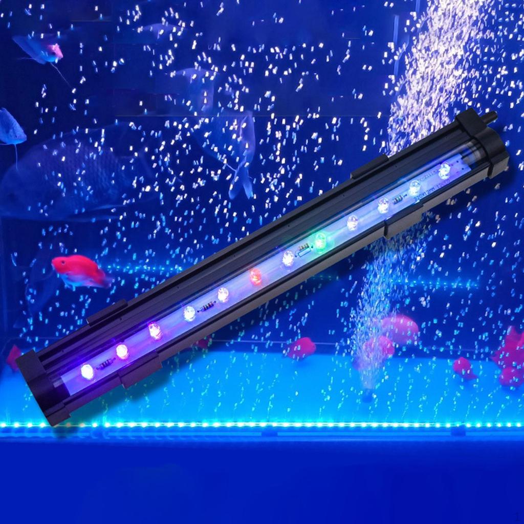 LED Aquarium Light Fish Tank Lamp Submersible Underwater Waterproof 10.04inch