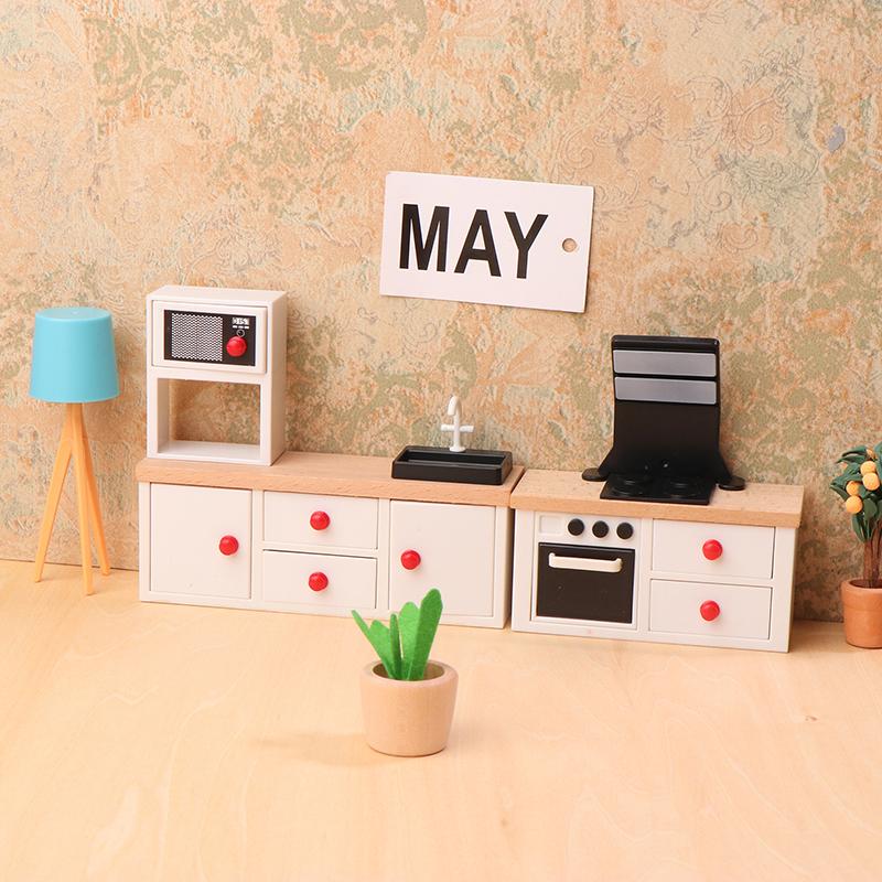 1 Bucată 1/12 Păpușă Miniatură Accesorii Mobilier Simulare Model Dormitor Dulap din Lemn Decor DIY