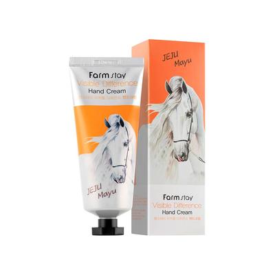 Farmstay Visible Difference Crema per le mani Olio di cavallo 100 ml
