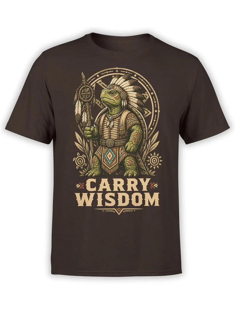 Carry Wisdom Turtle Tshirt Unisex S