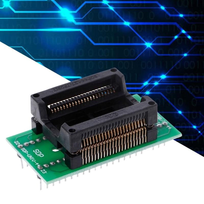 High Compatibility PSOP44 To DIP44 IC Adapter for T56 and 48PIN Programmers Efficient Testing and Programming Needs