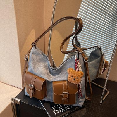 Commuter To Work Large-capacity Bag Women's New Spring Rich Double Shoulder Back Bag Multi-purpose Shoulder Tote Bag