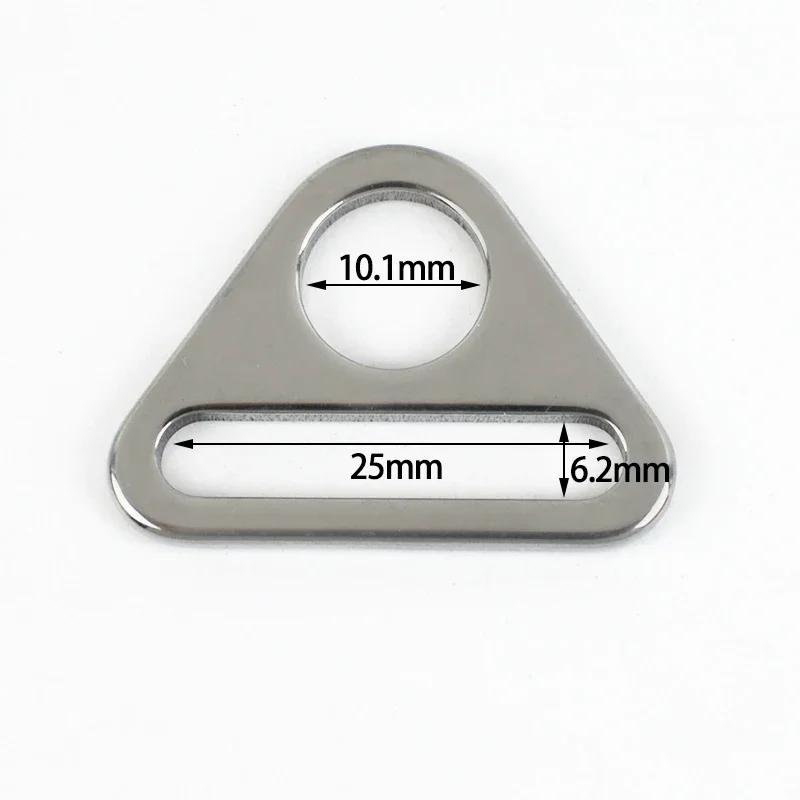 Meetee 5/10Pcs 20-38mm Stainless Steel Buckle Bag Strap Adjuster Buckles Bra Bikini Connector Clasp Anti-slip Fixing Accessories