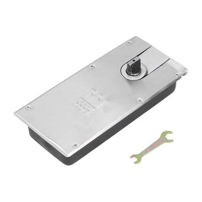 2-Wege Öffnender Bodenfeder Hydraulischer Puffer Bodenscharnier Glastürscharnier Schließer für Türgewicht 110KG