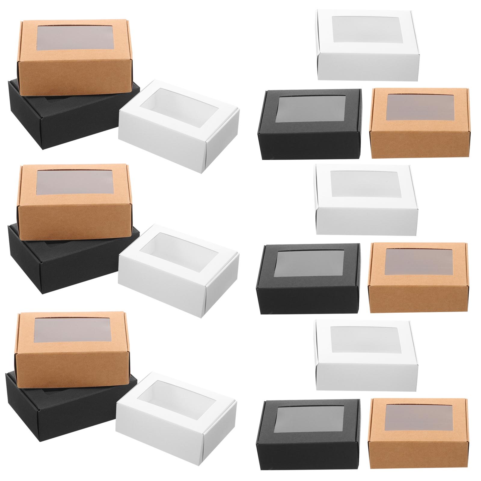 

30 шт. картонная коробка для мыла с изображением коровы, упаковочные коробки, упаковочная бумага, органайзер для упаковки конфет